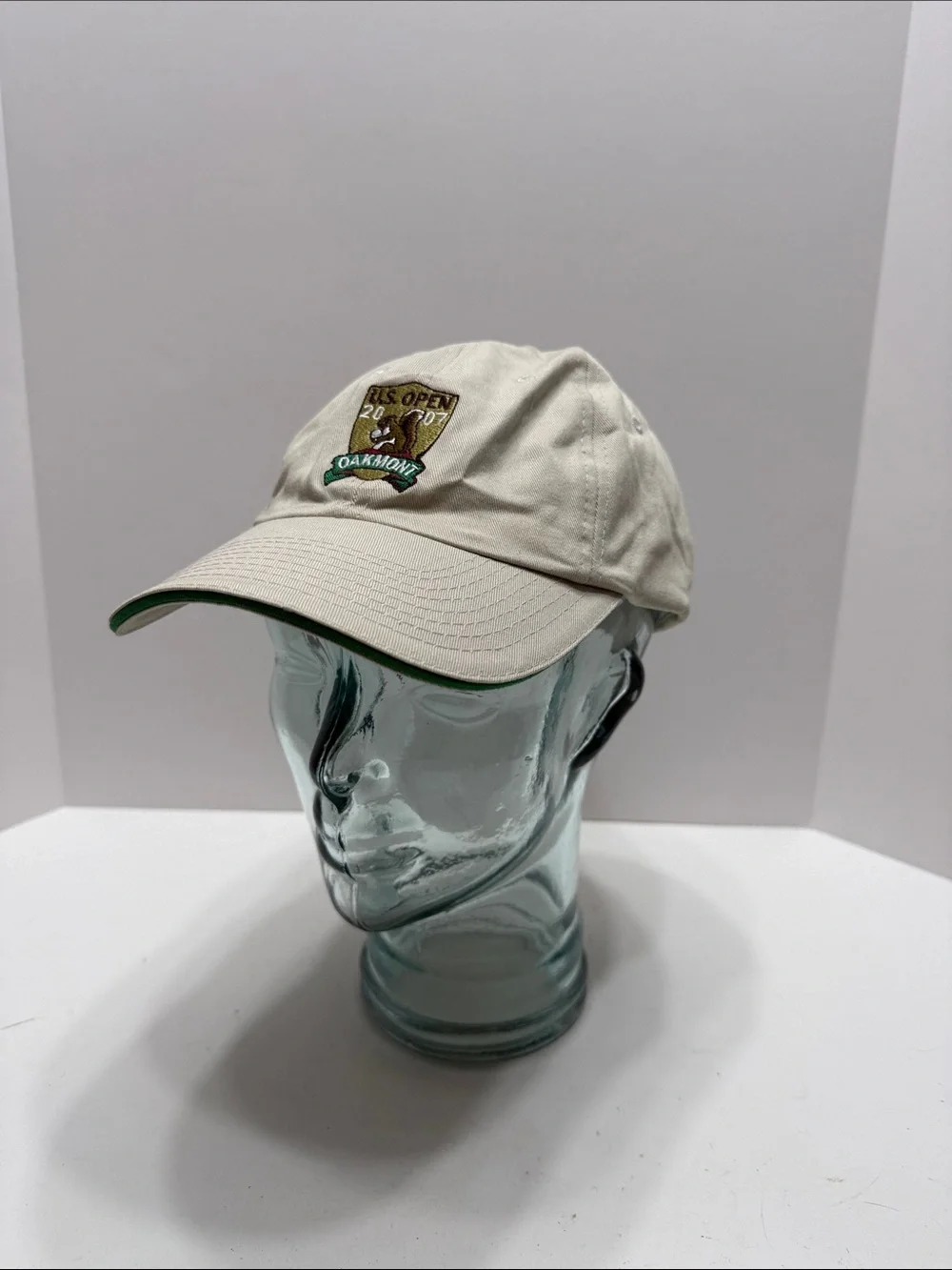 Oakmont 2007 US Open Crest Beige Baseball Cap